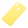 Чехол для Xiaomi Redmi Note 7 Molan Cano глянец желтый
