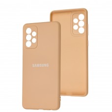 Чехол для Samsung Galaxy A72 Full camera розовый / pink