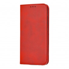 Чехол книжка для Xiaomi Redmi Note 7 Black magnet красный