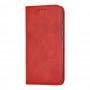 Чехол книжка для Xiaomi Redmi Go Black magnet красный