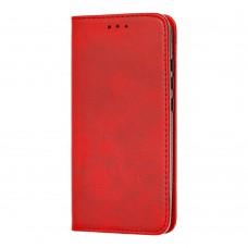 Чехол книжка для Xiaomi Redmi 7A Black magnet красный