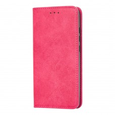 Чохол книжка для Xiaomi Redmi 7A Black magnet рожевий