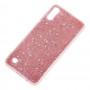 Чехол для Samsung Galaxy A10 (A105) конфети розовый