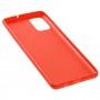 Чохол для Samsung Galaxy A71 (A715) Weaving червоний