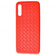 Чехол для Samsung Galaxy A50 / A50s / A30s Weaving case красный