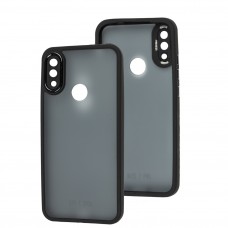 Чехол для Xiaomi Redmi Note 7 Luxury Metal Lens черный