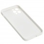 Чехол для iPhone 12 Pro glass LV белый