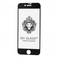 Защитное стекло для iPhone 7 / 8 Full Screen черное (OEM)