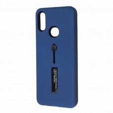 Чехол для Samsung Galaxy A10s (A107) Kickstand темно-синий