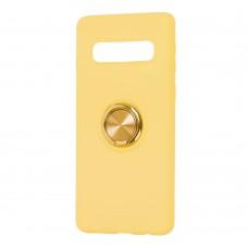 Чехол для Samsung Galaxy S10 (G973) Summer ColorRing желтый