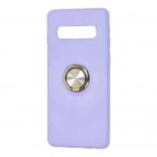 Чехол для Samsung Galaxy S10 (G973) Summer ColorRing фиолетовый