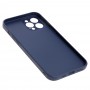 Чехол для iPhone 12 Pro Max Matt glass синий