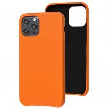 Чохол для iPhone 12 Pro Max Leather Ahimsa помаранчевий