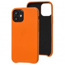 Чехол для iPhone 12 mini Leather Ahimsa оранжевый