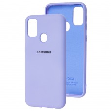 Чехол для Samsung Galaxy M21 / M30s Silicone Full сиреневый / dasheen