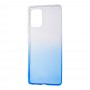 Чехол для Samsung Galaxy S10 Lite (G770) Gradient Design бело-голубой