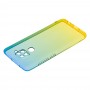 Чохол для Xiaomi  Redmi Note 9 Gradient Design жовто-зелений