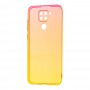 Чохол для Xiaomi Redmi Note 9 Gradient Design жовто-червоний