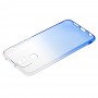 Чохол для Xiaomi Redmi Note 9 Gradient Design біло-блакитний