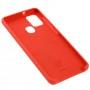 Чехол для Samsung Galaxy A21s (A217) Silky Soft Touch красный