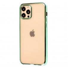 Чохол для iPhone 12 / 12 Pro Glossy edging зелений