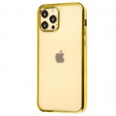 Чохол для iPhone 12 / 12 Pro Glossy edging золотистий