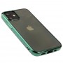 Чохол для iPhone 12 mini Glossy edging темно-зелений