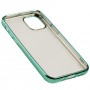 Чехол для iPhone 12 mini Glossy edging зеленый