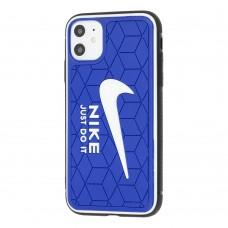 Чехол для iPhone 11 Pro Max Sneakers Nike синий