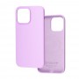 Чохол для iPhone 14 Pro Proove Silicone with MagSafe lilac