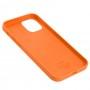 Чохол для iPhone 12 / 12 Pro Full Silicone case kumquat