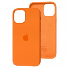 Чохол для iPhone 12 Pro Max Full Silicone case kumquat