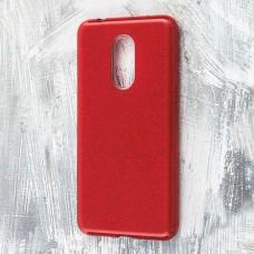 Чехол для Xiaomi Redmi 5 Shining Glitter с блестками красный