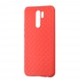 Чехол для Xiaomi Redmi 9 Weaving case красный