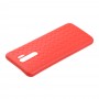 Чехол для Xiaomi Redmi 9 Weaving case красный