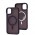 Чехол для iPhone 11 Space color MagSafe фиолетовый