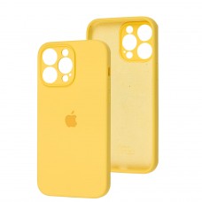 Чохол для iPhone 14 Pro Max Square Full camera yellow