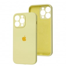 Чохол для iPhone 14 Pro Max Square Full camera mellow yellow