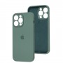 Чохол для iPhone 14 Pro Max Square Full camera pine green