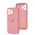 Чохол для iPhone 14 Pro Max Square Full camera light pink