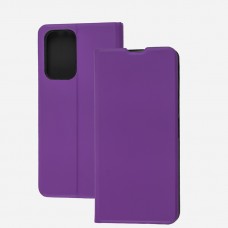 Чехол книжка для Xiaomi Redmi Note 10 Pro Yo фиолетовый