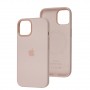 Чехол для iPhone 15 MagSafe Silicone Full Size light pink