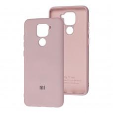 Чехол для Xiaomi Redmi Note 9 My Colors розовый / pink sand