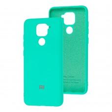 Чехол для Xiaomi Redmi Note 9 My Colors бирюзовый / ocean blue