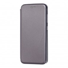 Чехол книжка Premium для Samsung Galaxy A20 / A30 серый