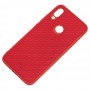 Чехол для Xiaomi Redmi 7 Carbon New красный