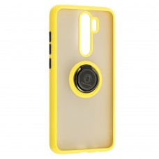 Чехол для Xiaomi Redmi Note 8 Pro LikGus Edging Ring желтый