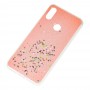 Чохол для Xiaomi Redmi Note 7 / 7 Pro glitter star цукерки рожевий