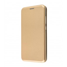 Чехол книжка для iPhone 7 Plus / 8 Plus Premium золотистый