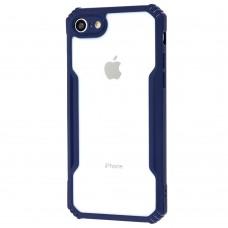 Чехол для iPhone 7 / 8 Defense shield silicone синий